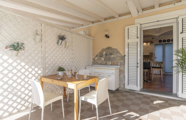 Apartamento de 1 quarto em Vallecrosia com jardim e terraço - Foto 3