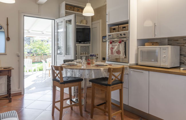 Apartamento de 1 quarto em Vallecrosia com jardim e terraço - Foto 7