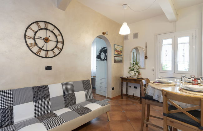 Apartamento de 1 quarto em Vallecrosia com jardim e terraço - Foto 9