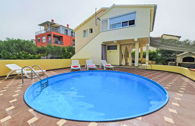 Apartamento de 3 quartos em Sibenik com piscina privada e jardim - Foto 17