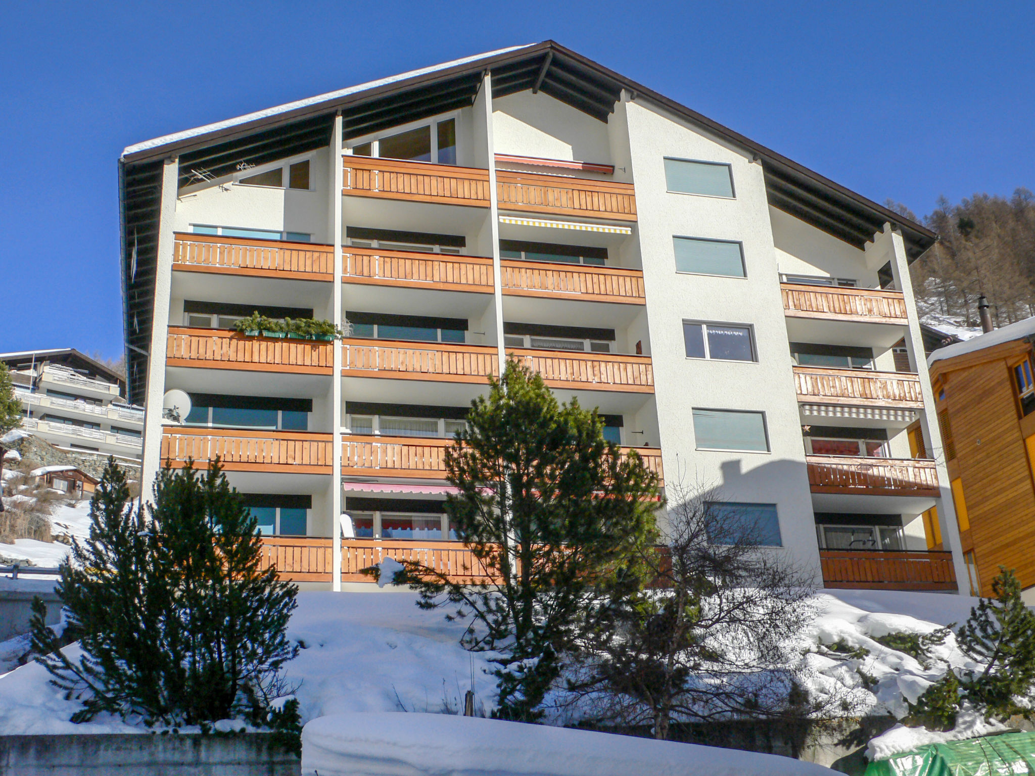 Foto 11 - Apartment in Zermatt mit blick auf die berge