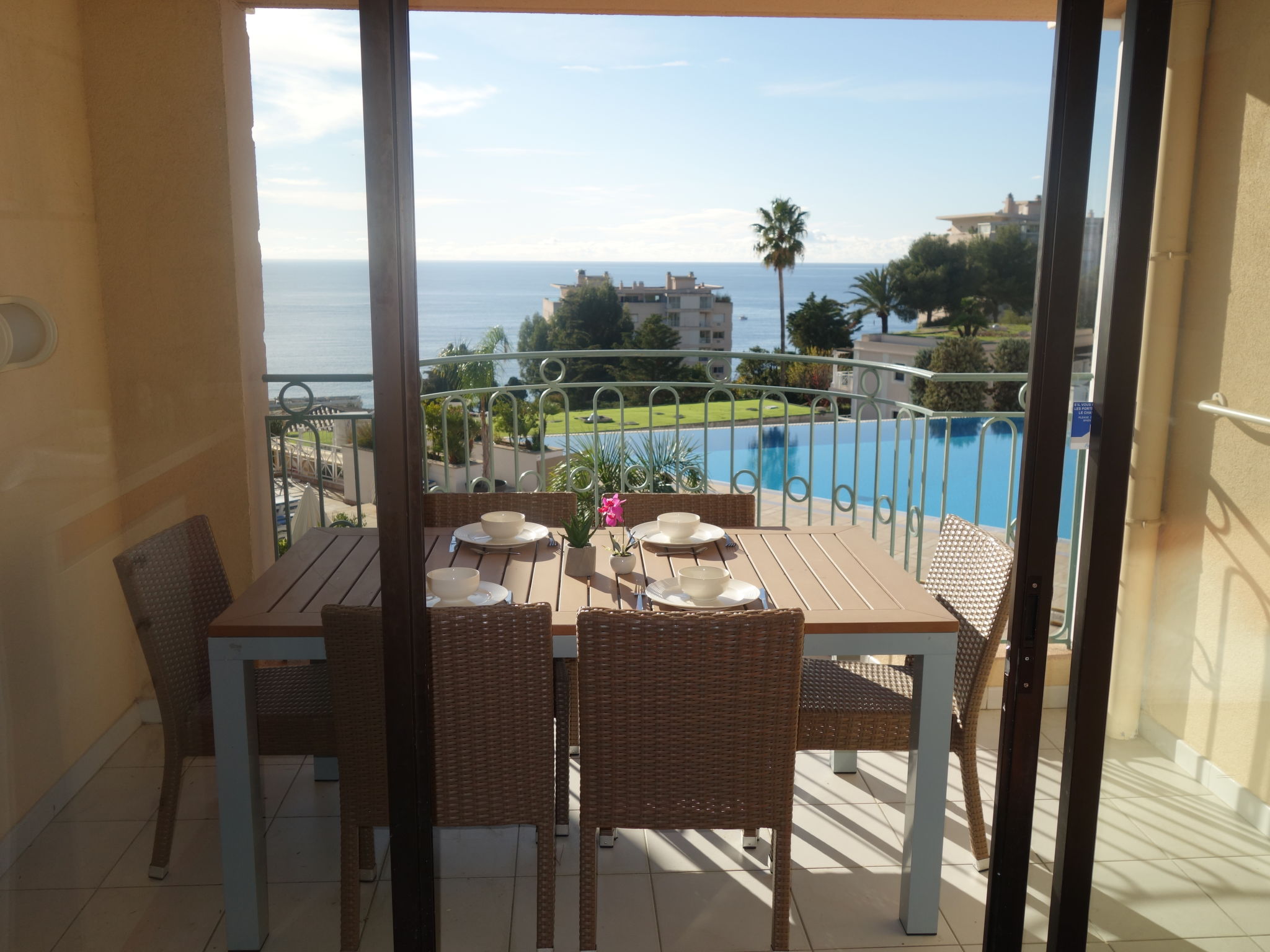Foto 4 - Apartamento de 2 habitaciones en Cannes con piscina privada y vistas al mar