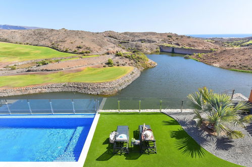 Foto 16 - Casa de 3 habitaciones en San Bartolomé de Tirajana con piscina privada y vistas al mar