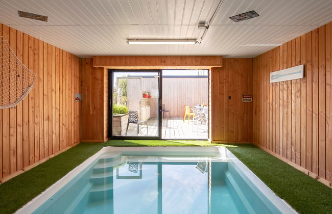 Casa de 4 quartos em Guimaëc com piscina privada e jardim - Foto 1