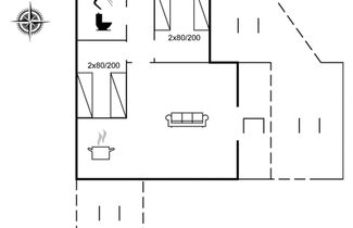 Photo 2 - 2 bedroom House in Skarrev with terrace