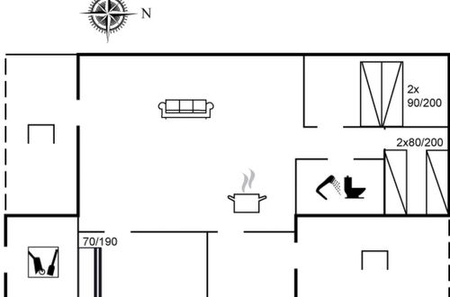 Foto 15 - Casa con 3 camere da letto a Toftlund con terrazza