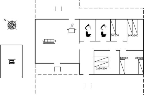 Foto 2 - Casa de 4 quartos em Nexø com terraço