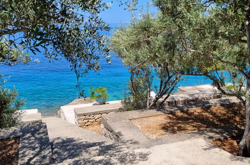 Foto 12 - Casa con 2 camere da letto a Blato con piscina privata e vista mare