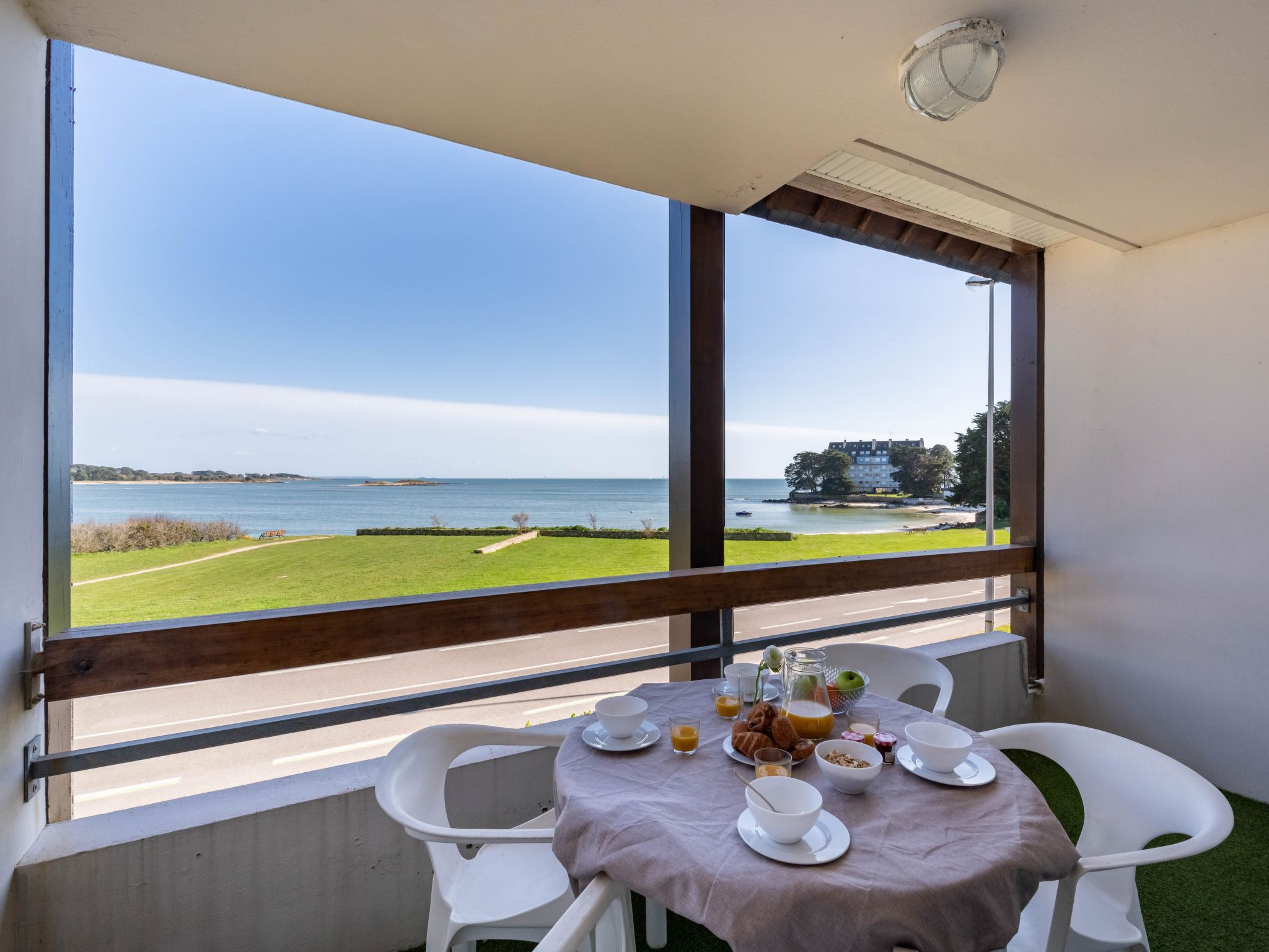 Foto 2 - Apartamento de 1 habitación en Carnac con terraza y vistas al mar