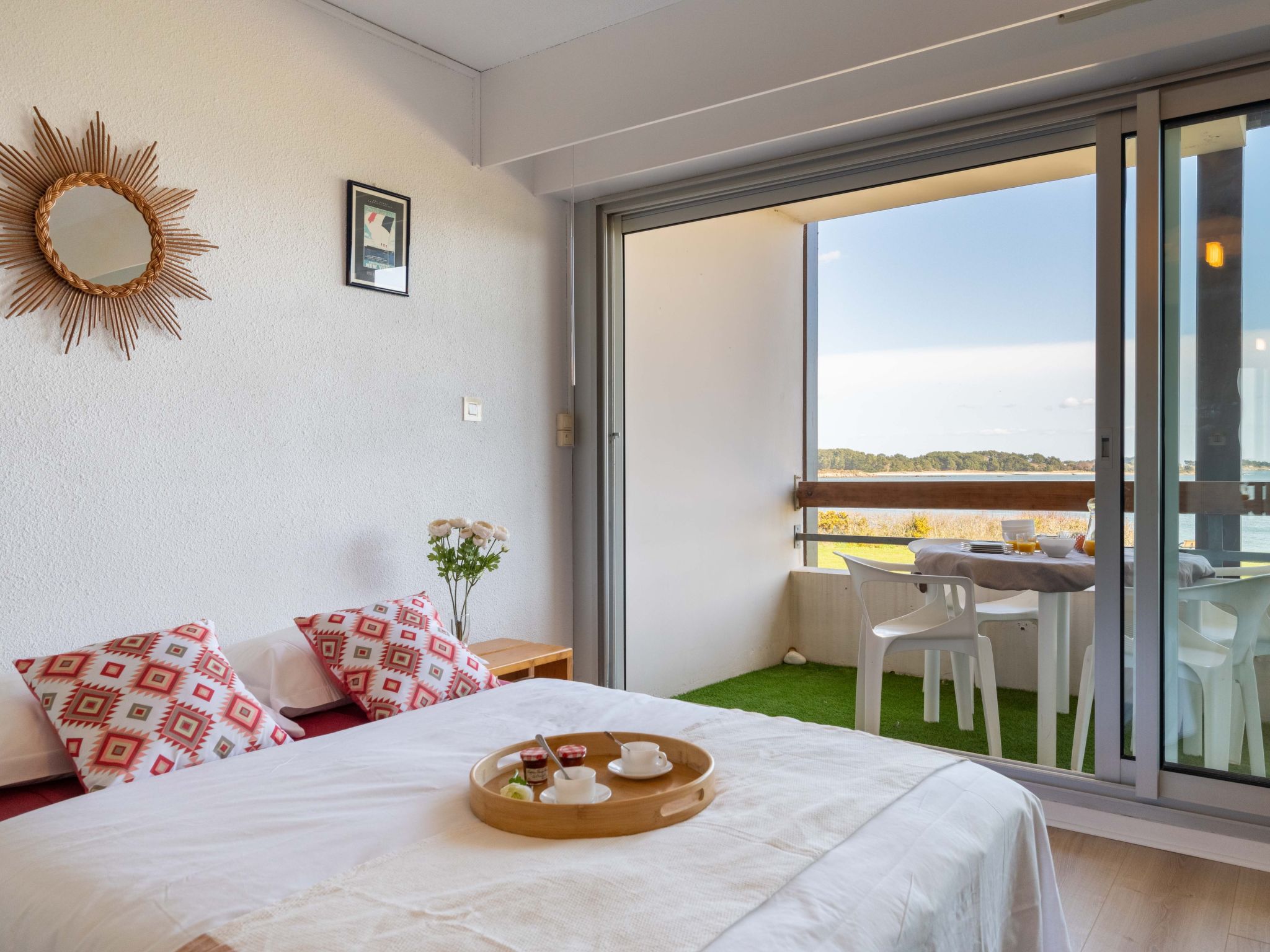 Foto 5 - Appartamento con 1 camera da letto a Carnac con terrazza e vista mare