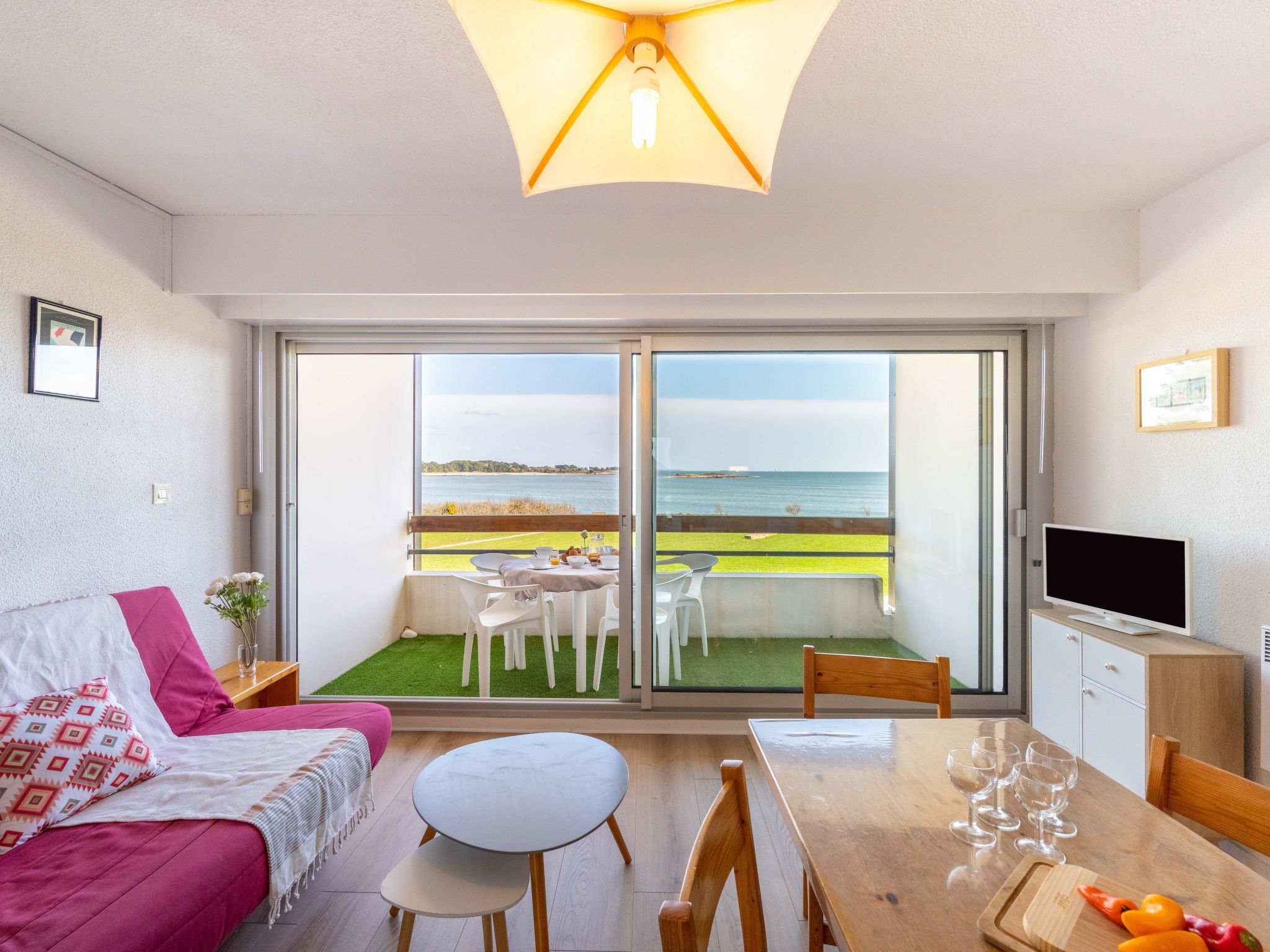 Photo 3 - Appartement de 1 chambre à Carnac avec terrasse et vues à la mer