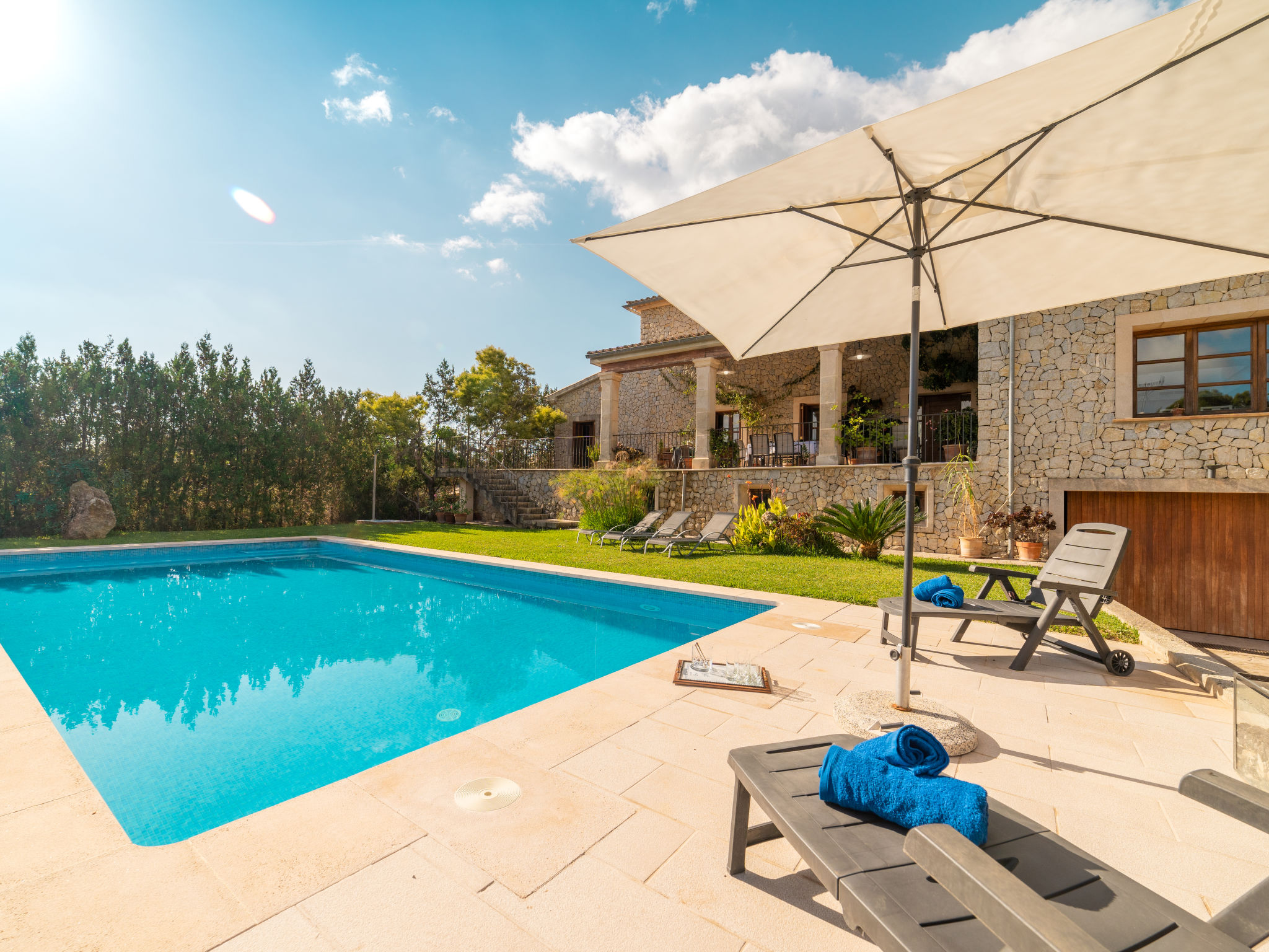 Foto 2 - Casa con 5 camere da letto a Mancor de la Vall con piscina privata e vista mare
