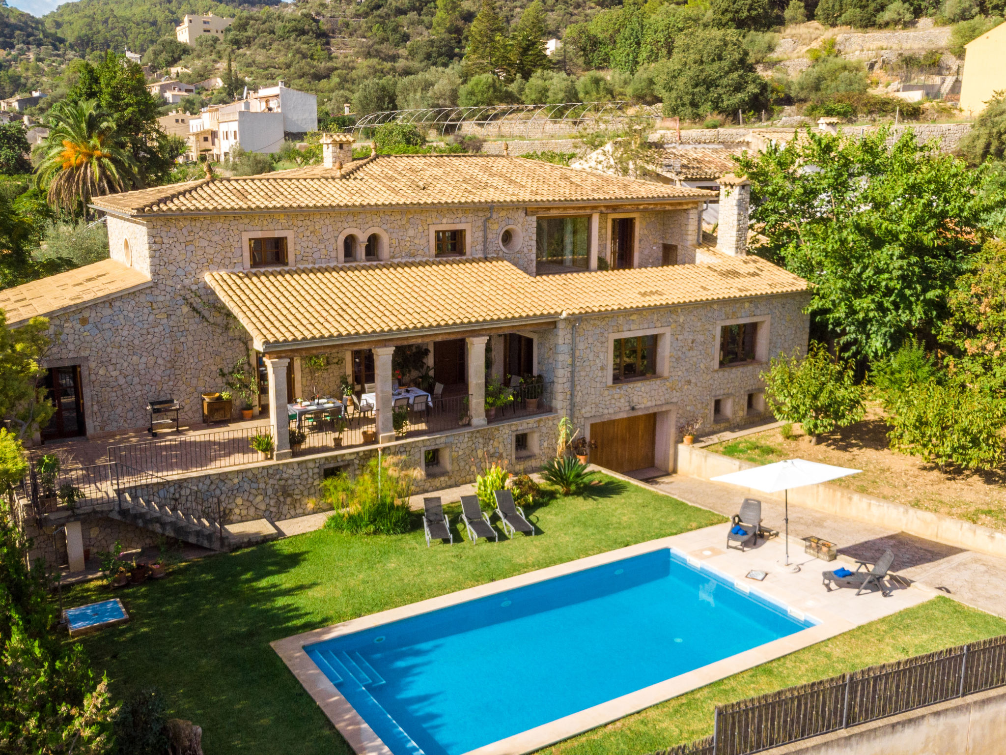 Foto 1 - Haus mit 5 Schlafzimmern in Mancor de la Vall mit privater pool und blick aufs meer