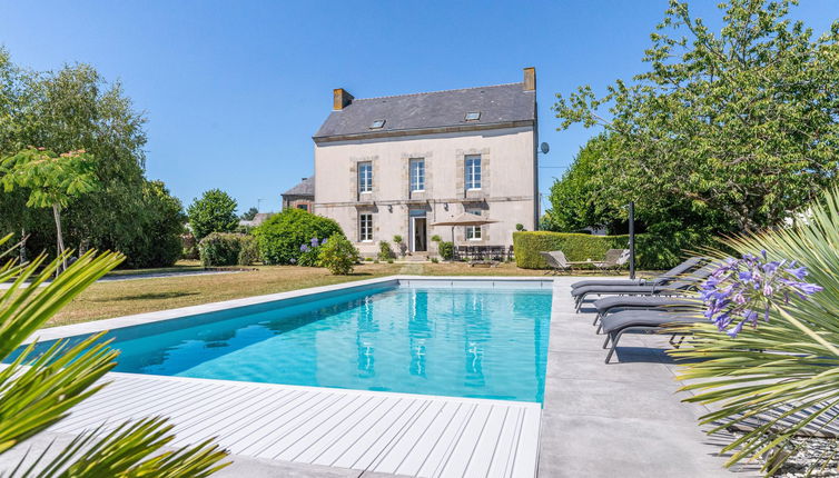 Photo 1 - Maison de 4 chambres à Caden avec piscine privée et jardin