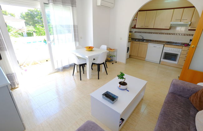 Apartamento de 2 quartos em Mont-roig del Camp com piscina e jardim - Foto 9