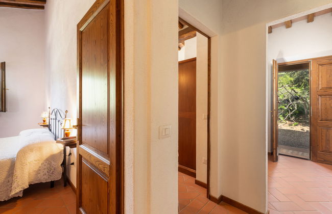 Casa de 3 quartos em Roccastrada com piscina privada e jardim - Foto 13