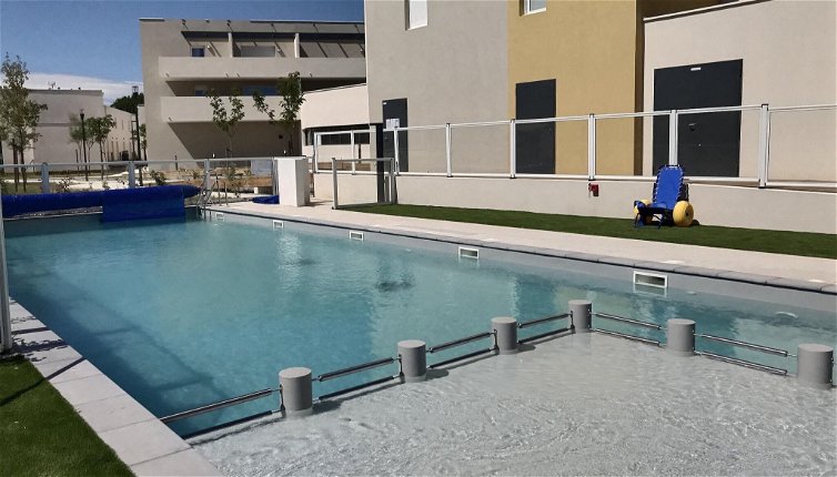 Foto 1 - Apartamento de 1 habitación en Sérignan con piscina y vistas al mar