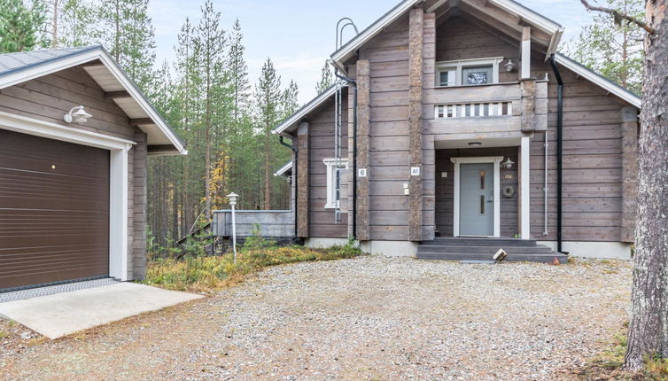 Foto 1 - Casa de 3 habitaciones en Pelkosenniemi con sauna y vistas a la montaña