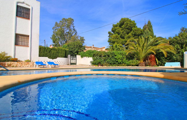 Casa de 2 quartos em Calp com piscina e jardim - Foto 12