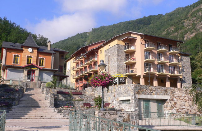 Apartamento de 2 quartos em Ax-les-Thermes com piscina e jardim - Foto 1