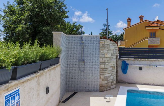 Casa de 4 quartos em Marčana com piscina privada e jardim - Foto 40