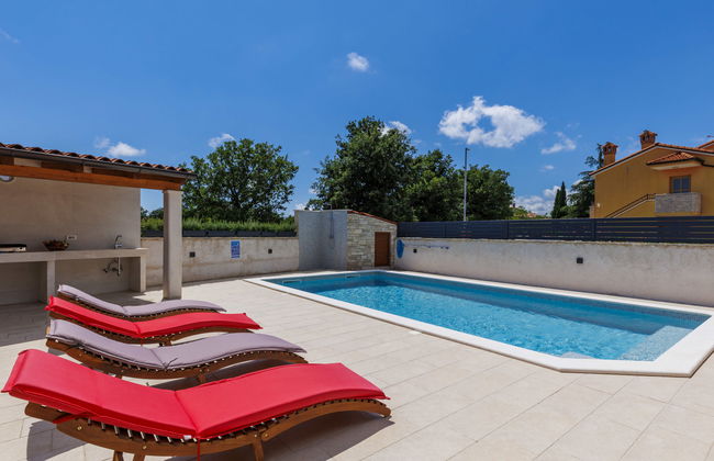 Casa de 4 quartos em Marčana com piscina privada e jardim - Foto 41