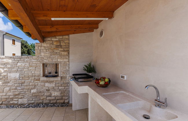 Casa de 4 quartos em Marčana com piscina privada e jardim - Foto 11