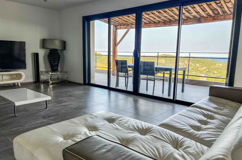 Foto 4 - Casa de 4 habitaciones en Zonza con piscina y vistas al mar