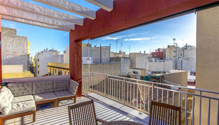 Foto 1 - Apartamento de 3 habitaciones en Santa Pola con terraza y vistas al mar