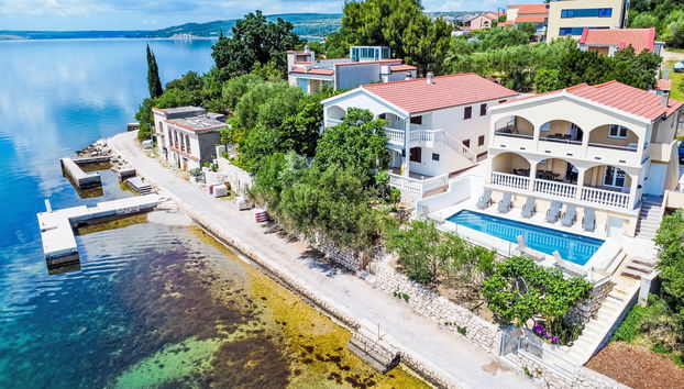 Casa con 8 camere da letto a Jasenice con piscina privata e terrazza - Foto 5