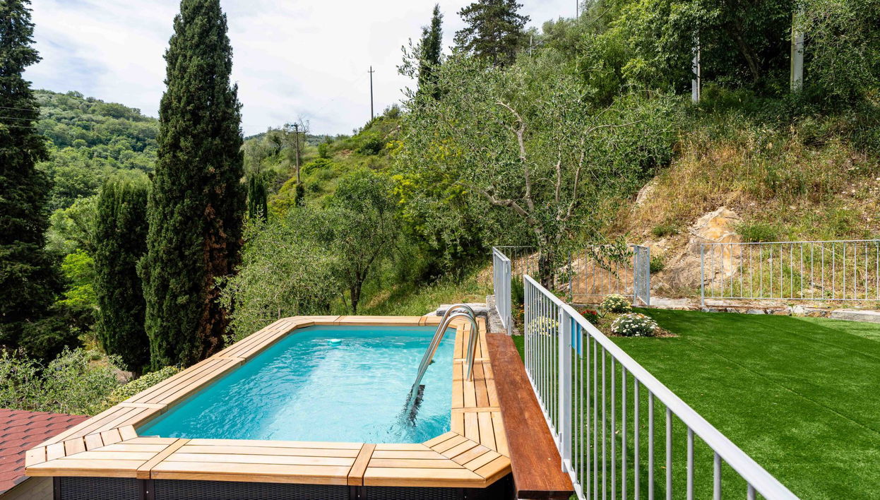 Apartment mit 3 Schlafzimmern in Pontedassio mit schwimmbad und garten - Foto 1