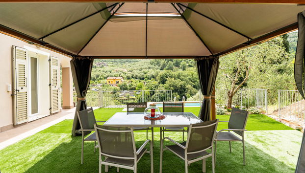 Apartment mit 3 Schlafzimmern in Pontedassio mit schwimmbad und garten - Foto 2