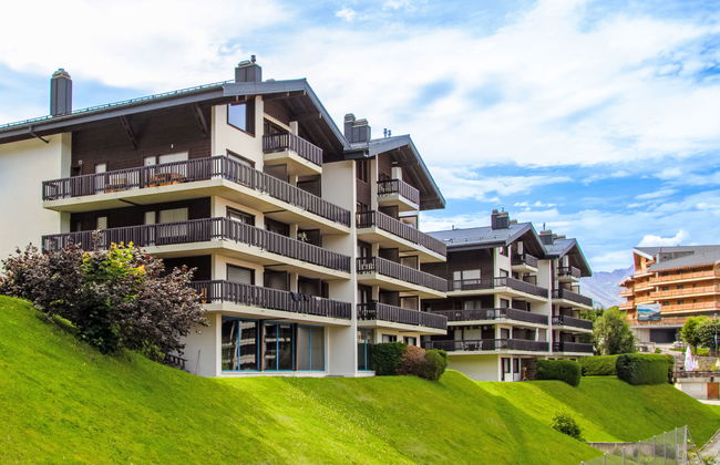 Apartamento de 1 quarto em Nendaz com piscina e sauna - Foto 5