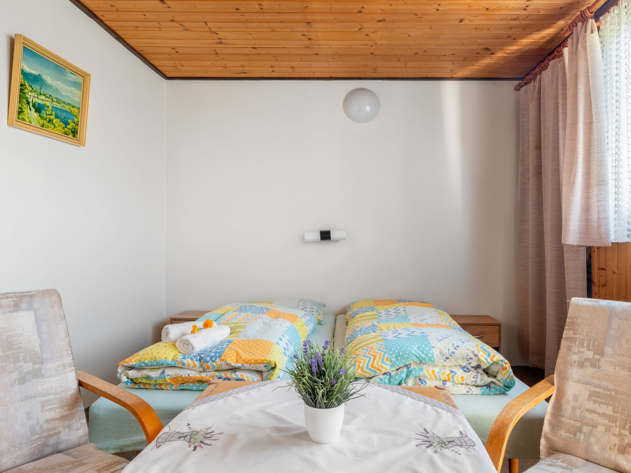 Foto 20 - Appartamento con 2 camere da letto a Rabyně con giardino e vista sulle montagne