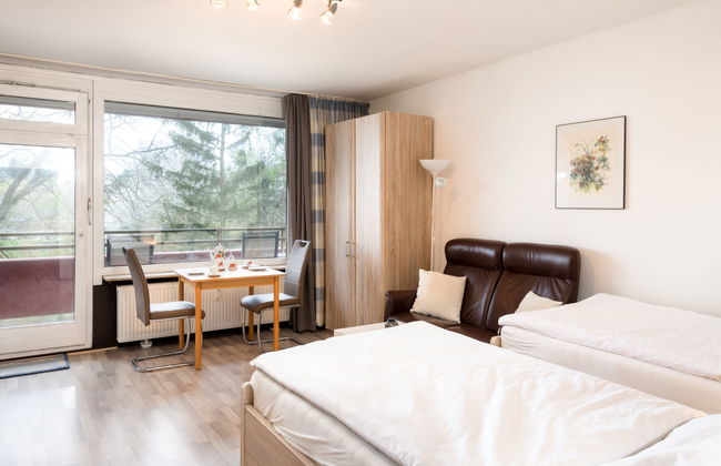 Apartment mit 1 Schlafzimmer in Lahnstein mit schwimmbad und sauna - Foto 2
