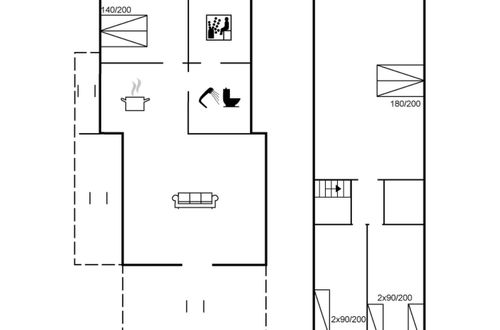 Foto 2 - Casa de 4 quartos em Rømø com terraço e sauna