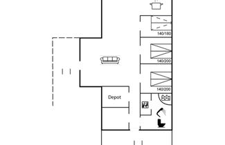 Foto 2 - Casa de 3 quartos em Rømø com sauna