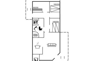 Foto 2 - Casa de 3 quartos em Rømø com terraço e sauna