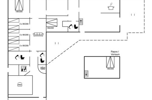 Photo 2 - Maison de 6 chambres à Saltum avec piscine privée et terrasse