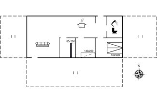 Foto 2 - Casa de 3 quartos em Saltum com terraço