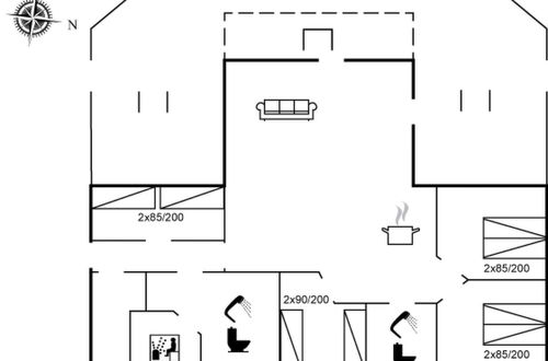 Foto 2 - Casa de 4 quartos em Nordborg com terraço e sauna