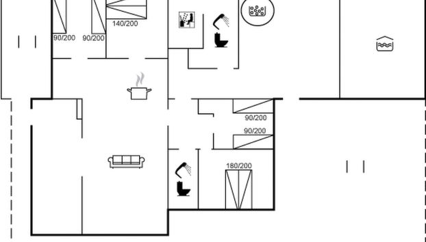 Haus mit 4 Schlafzimmern in Væggerløse mit privater pool und terrasse - Foto 2
