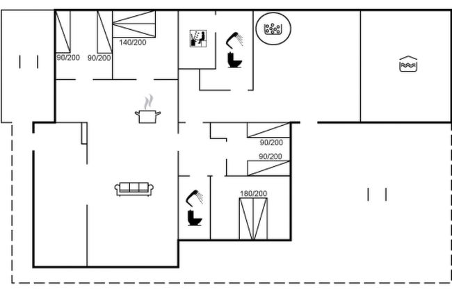 Maison de 4 chambres à Væggerløse avec piscine privée et terrasse - Photo 2