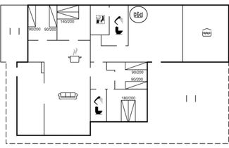 Foto 2 - Haus mit 4 Schlafzimmern in Væggerløse mit privater pool und terrasse