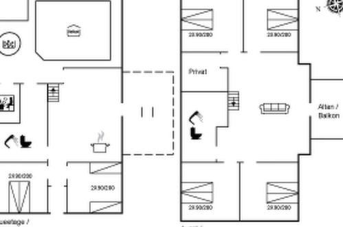 Foto 24 - Casa con 6 camere da letto a Rømø con piscina privata e sauna