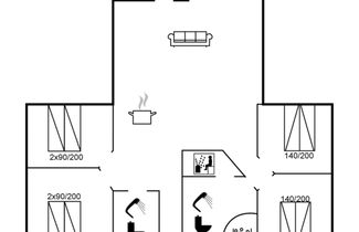 Foto 2 - Casa con 4 camere da letto a Klitmøller con terrazza e sauna