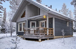 Foto 3 - Haus mit 1 Schlafzimmer in Pelkosenniemi mit sauna und blick auf die berge