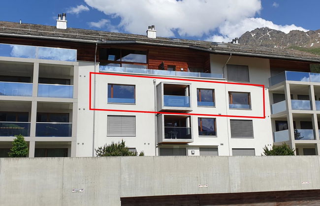 Apartamento de 2 quartos em Vaz/Obervaz - Foto 1