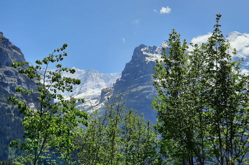 Foto 2 - Apartamento de 1 habitación en Grindelwald con vistas a la montaña