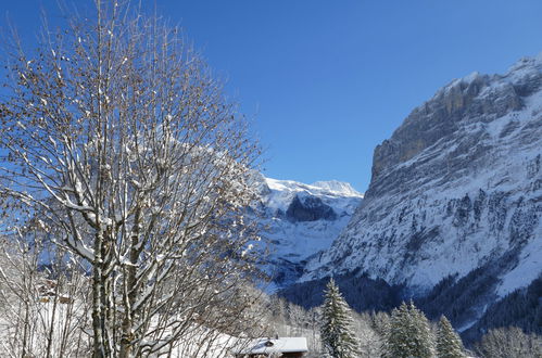 Foto 32 - Apartamento de 1 habitación en Grindelwald con vistas a la montaña